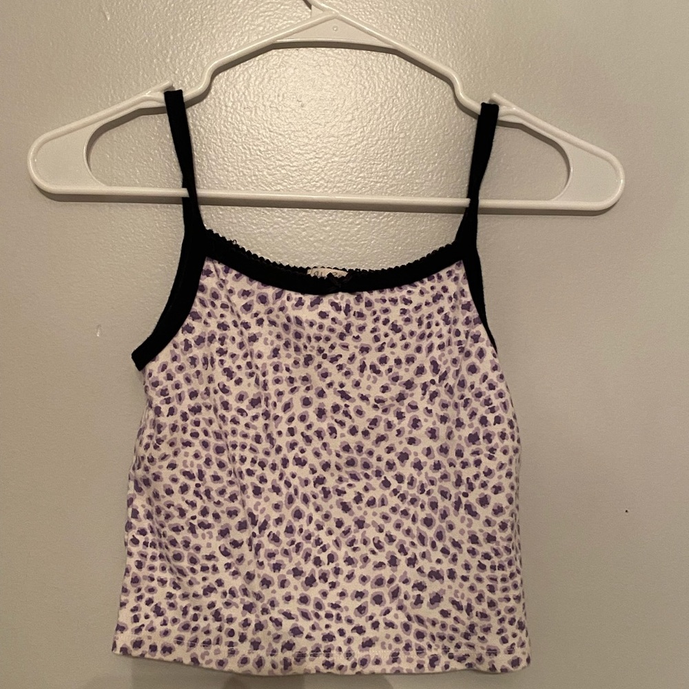 Belle cheetah tank from Brandy Melville!